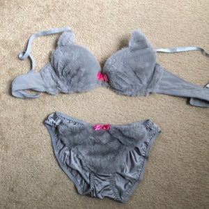 Brand new- Furry lingerie from Tokyo never worn